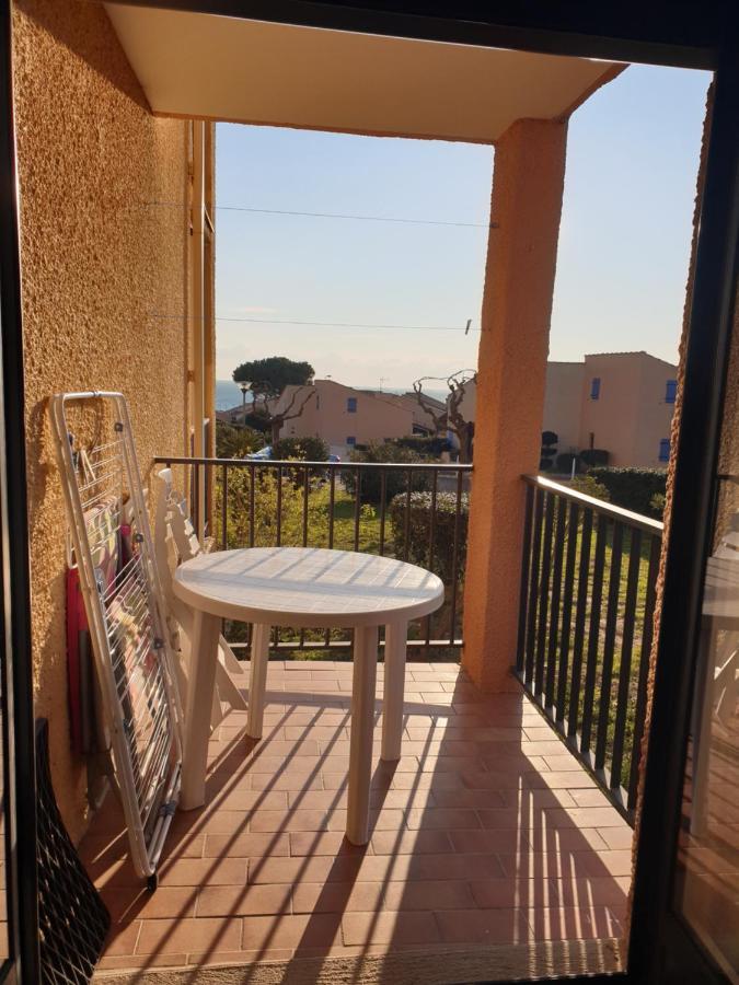 T2 - terrasse vue mer - à 500m de la plage - parking privé - arrivée autonome Saint-Pierre-la-Mer  Esterno foto